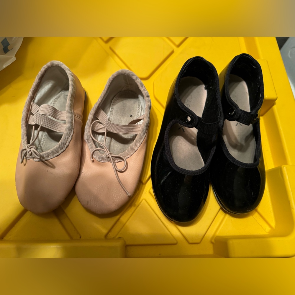 Capezio tap shoes & ballet slippers
